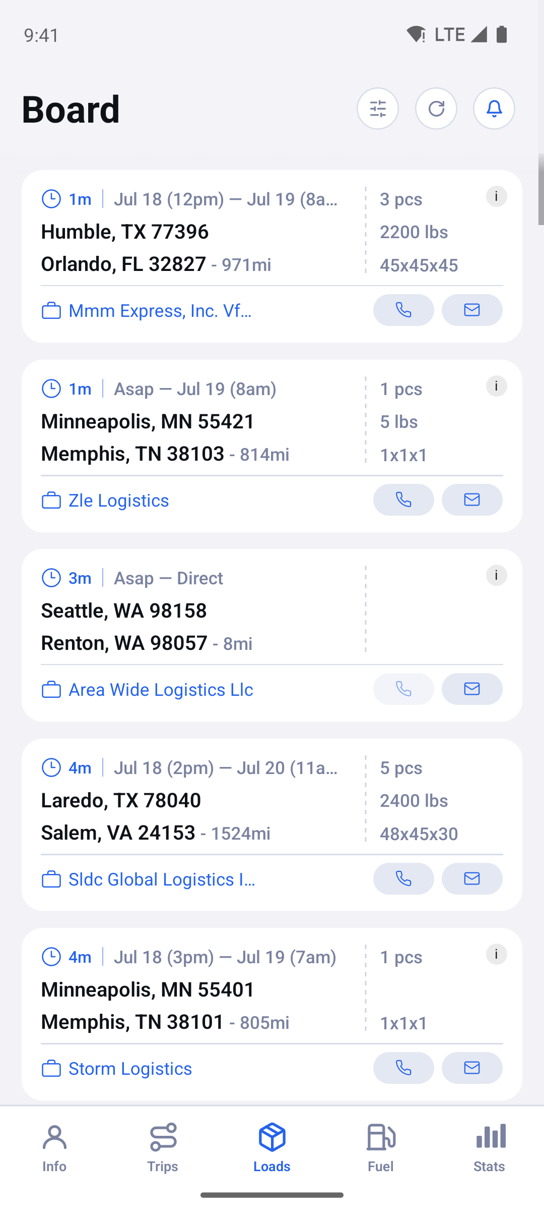 Expedoo live load board with expedited freight